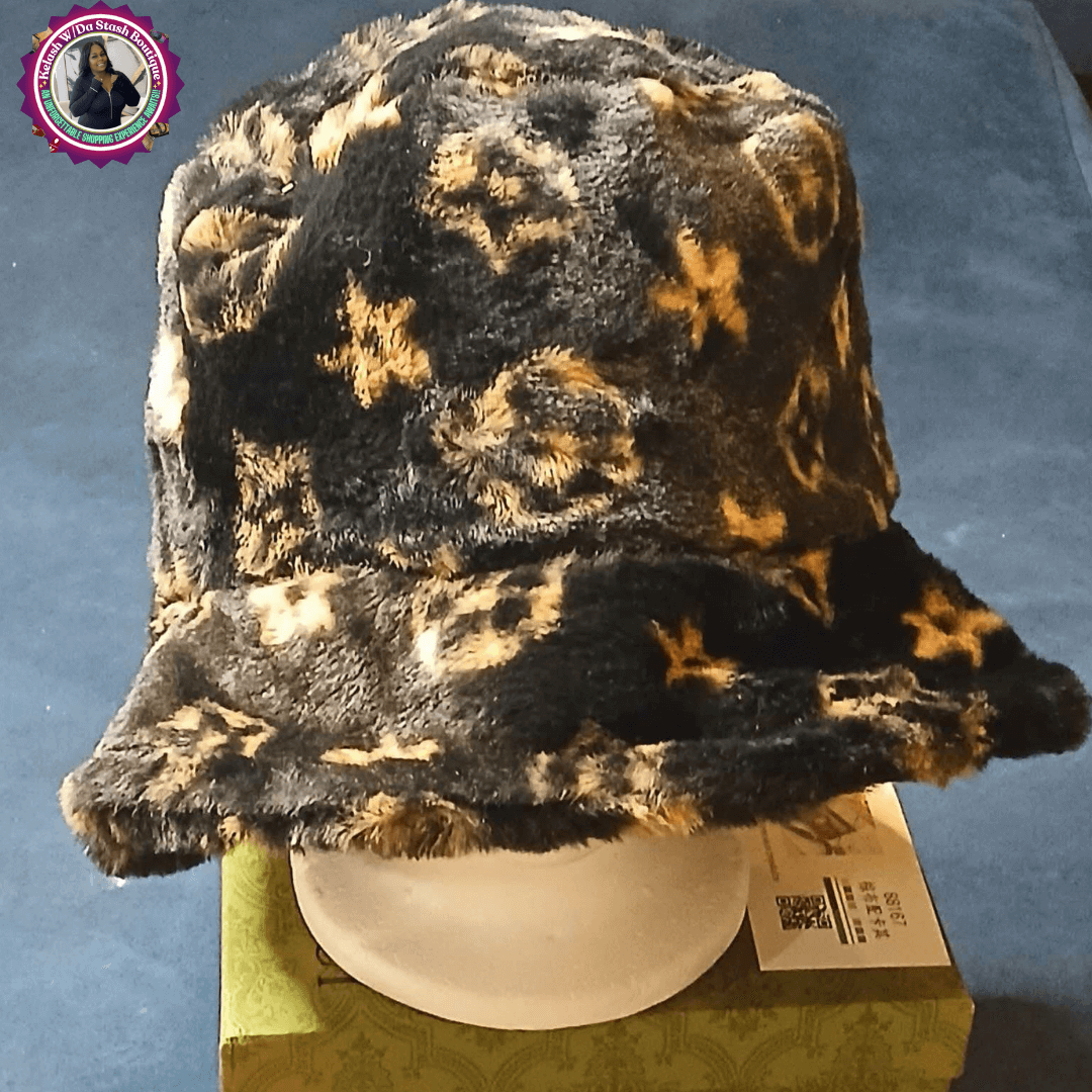 Bougie Fashion Fur Bucket Hat