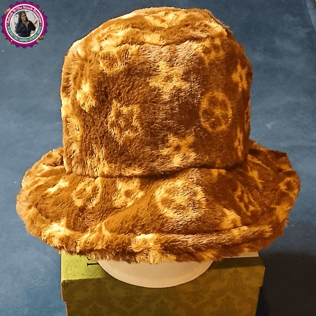 Bougie Fashion Fur Bucket Hat